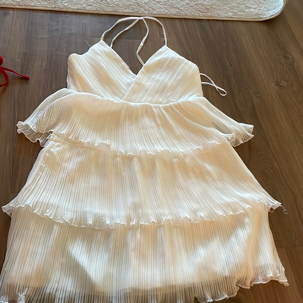 white dress